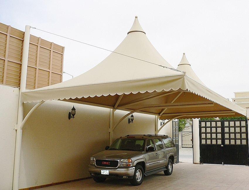 مظلات سيارات جدة