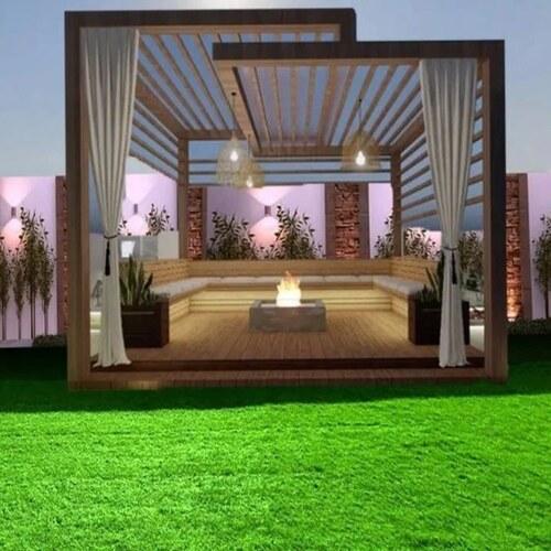 خطوات تركيب برجولات الحدائق