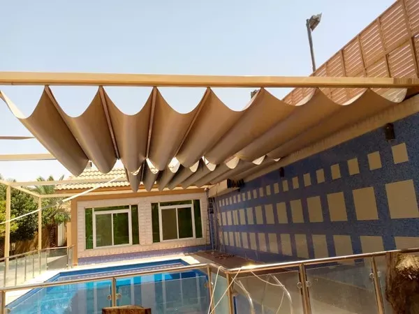تركيب مظلات المسابح