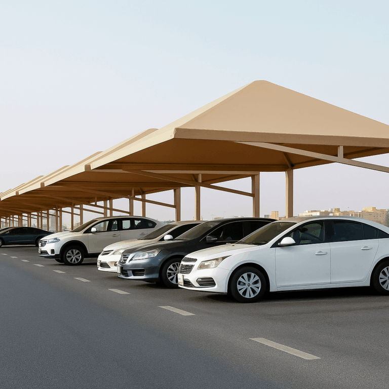 مزايا تركيب مظلات سيارات