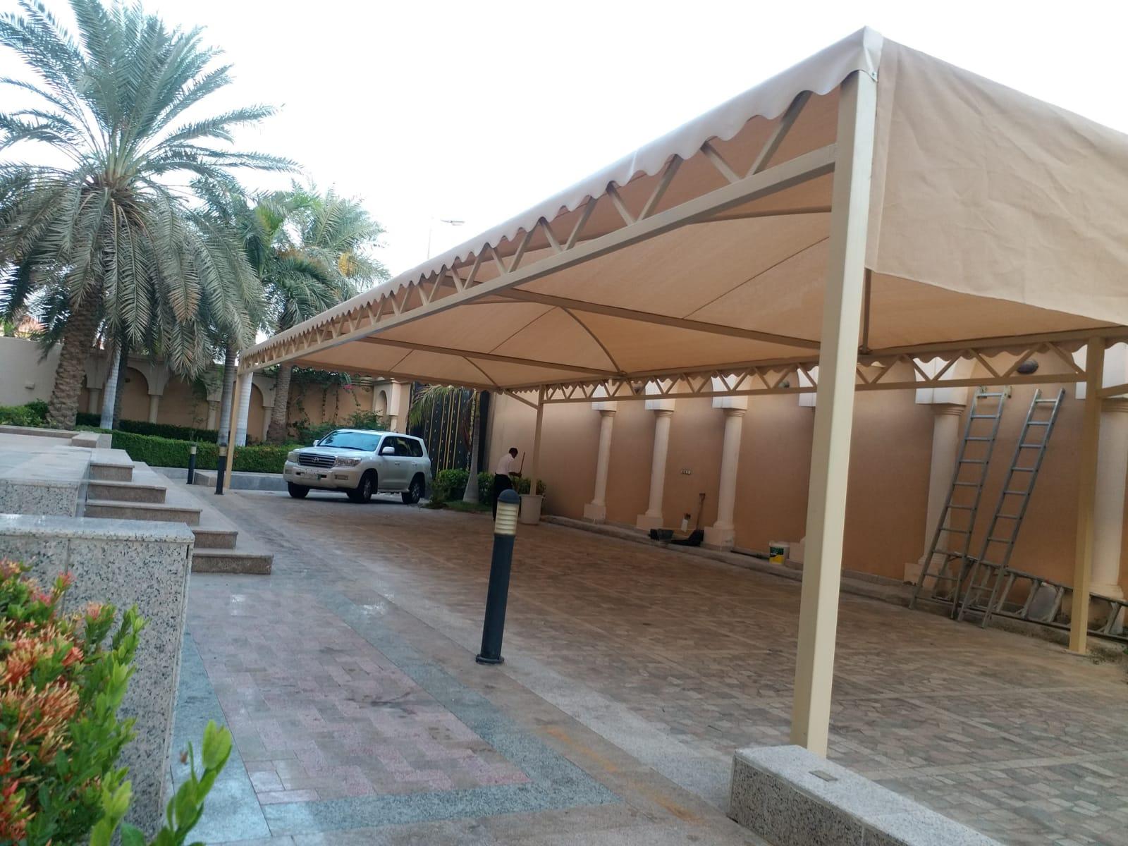 مظلات مواقف سيارات جدة