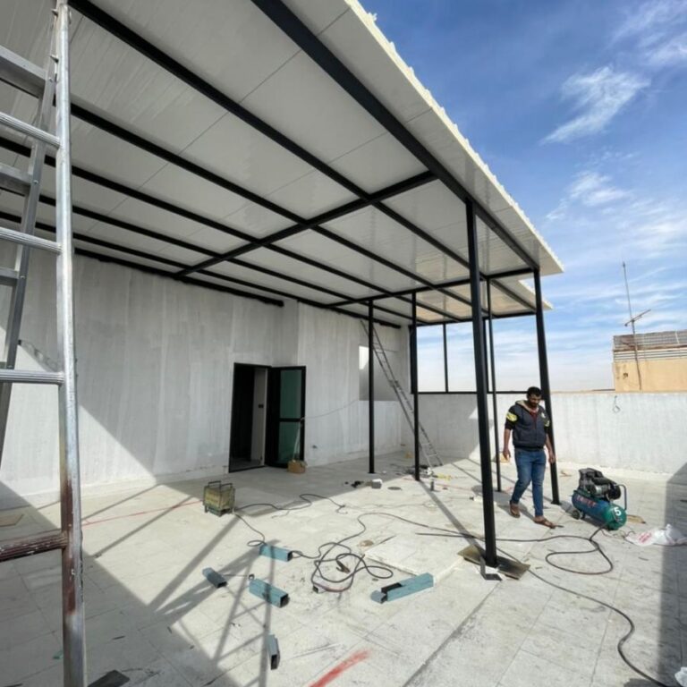 سقف ساندوتش بانل جدة